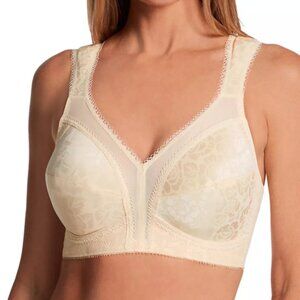 Playtex 18 hour bra Ultimate Shoulder Comfort Wireless bra beige 42DDD
